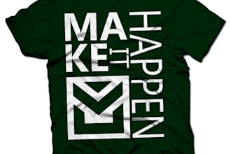 design a tshirt for you and provide you with the high quality artwork and a jpg of the design on a shirt