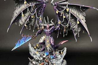 paint your tabletop miniatures with high quality tailored to your vision