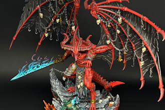 paint your tabletop miniatures