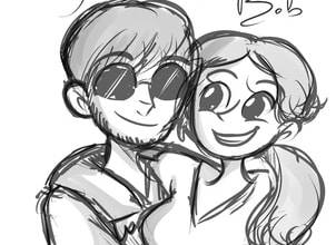draw you or someone else at bust height