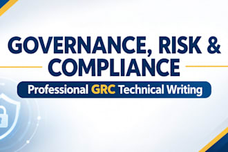 write cybersecurity compliance policies and documentation