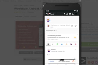 compile wowonder social network android mobile apps