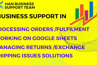 order fulfillment customer service for store