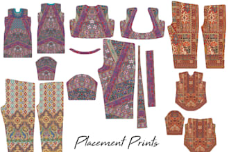 textile designer design fabric textile print or pattern