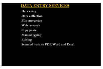 automate data entry, formatting and data uploading work
