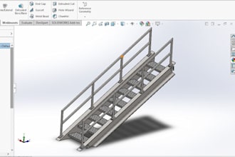 3d model and 2d drawing for mechanical and structural