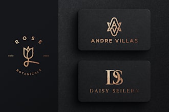 do modern luxury logo design