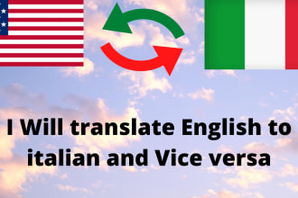 translate your book from english to italian, spanish, and vice versa