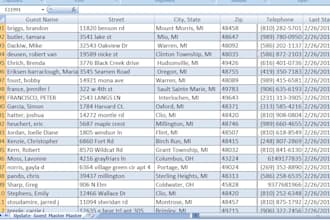 do excel and all data entry, web research for USA company