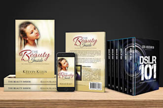 design an eye catching ebook or kindle cover with bonus