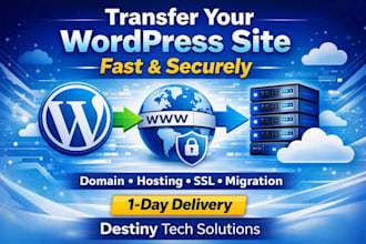 transfer or migrate your wordpress site to another domain fast