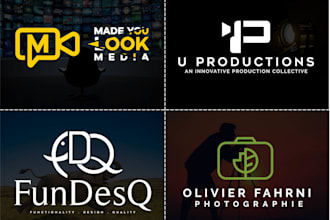 do professional logo design with unlimited revisions