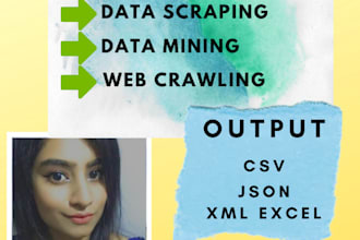 web scraping, data extraction,data mining from any website