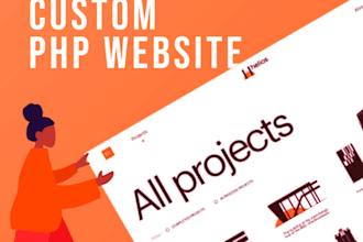 develop business portfolio website
