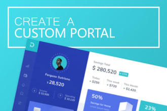 create a custom portal