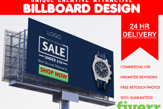 design billboard, yard sign, signboard for your real estate business