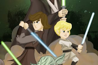 draw you like star wars character