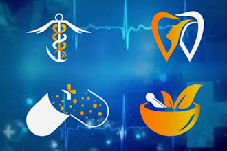 do medical healthcare dental hospital logo design