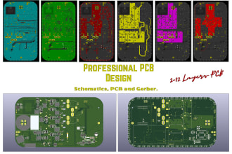 design professional pcb, schematics, and artwork