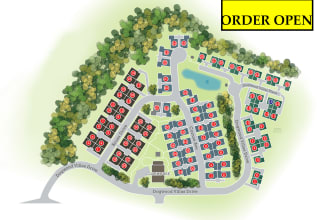 render site plan , 2d drawing , plat map , vector map