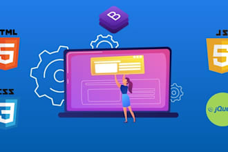 do frontend design from psd