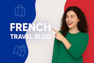 do a french backlink, french guest post in my travel blog