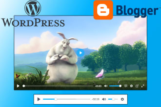 design simple HTML5 audio and video player for your site