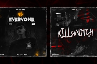 design photographic single cover art or album cover artwork