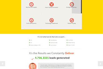 create awesome html  or wordpress website