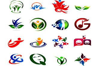 do modern games and recreational logo with source files