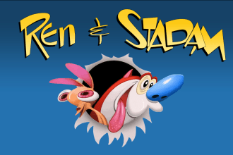 make you famous cartoon style custom logo with your name