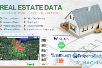 provide real estate lead generation data