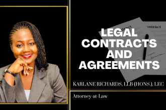 prepare professional business contracts and agreements