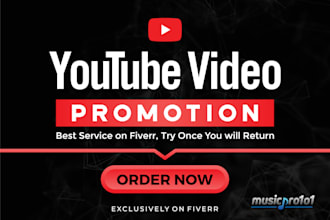 do organic youtube video promotion