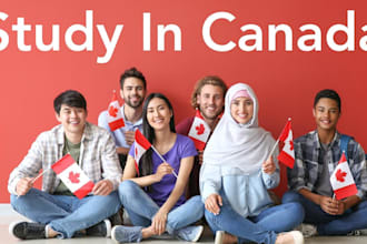 prepare and submit your study visa application to canada