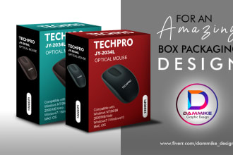 design box packaging and labels for your product