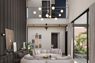 design and render aesthetic interior spaces
