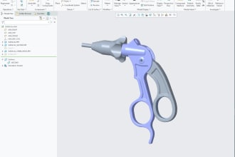create 3d model from source provided