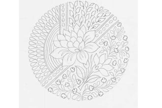 create unique mandala drawing design