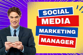be your social media marketing manager for business growth