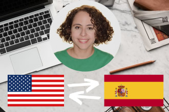 do a professional english to spanish translation