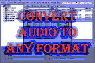 convert audio file to any format