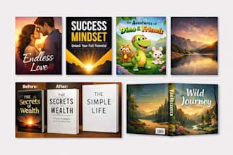 design best attractive kids and adults book cover