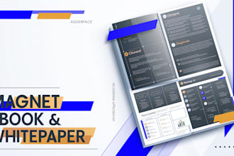 write a professional lead magnet ebook and corporate whitepaper