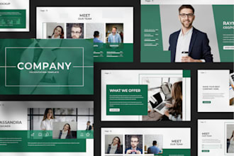 design modern powerpoint presentation