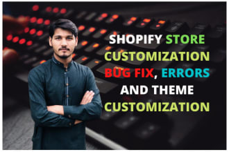 do custom shopify coding fix any bug in your shopify store