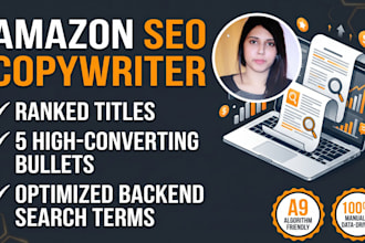 write SEO amazon listing description and product copywriting