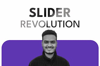 create, edit, and fix designs in slider revolution