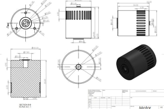 create 2d drawing of your product with solidworks and fusion 360