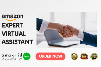 be your amazon VA,amazon fba ppc listing ranking VA